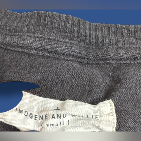 Imogene And Willie Tank Adult Small Solid 100% Cotton USA Crewneck - Picture 2 of 8